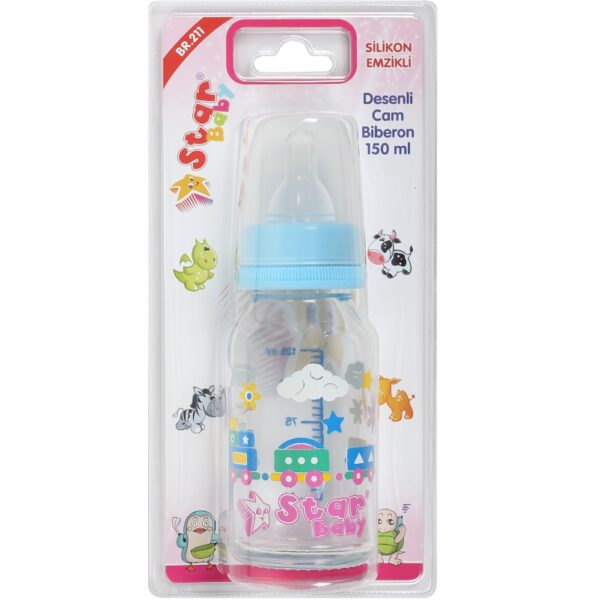 Desenli Cam Biberon 150 ML